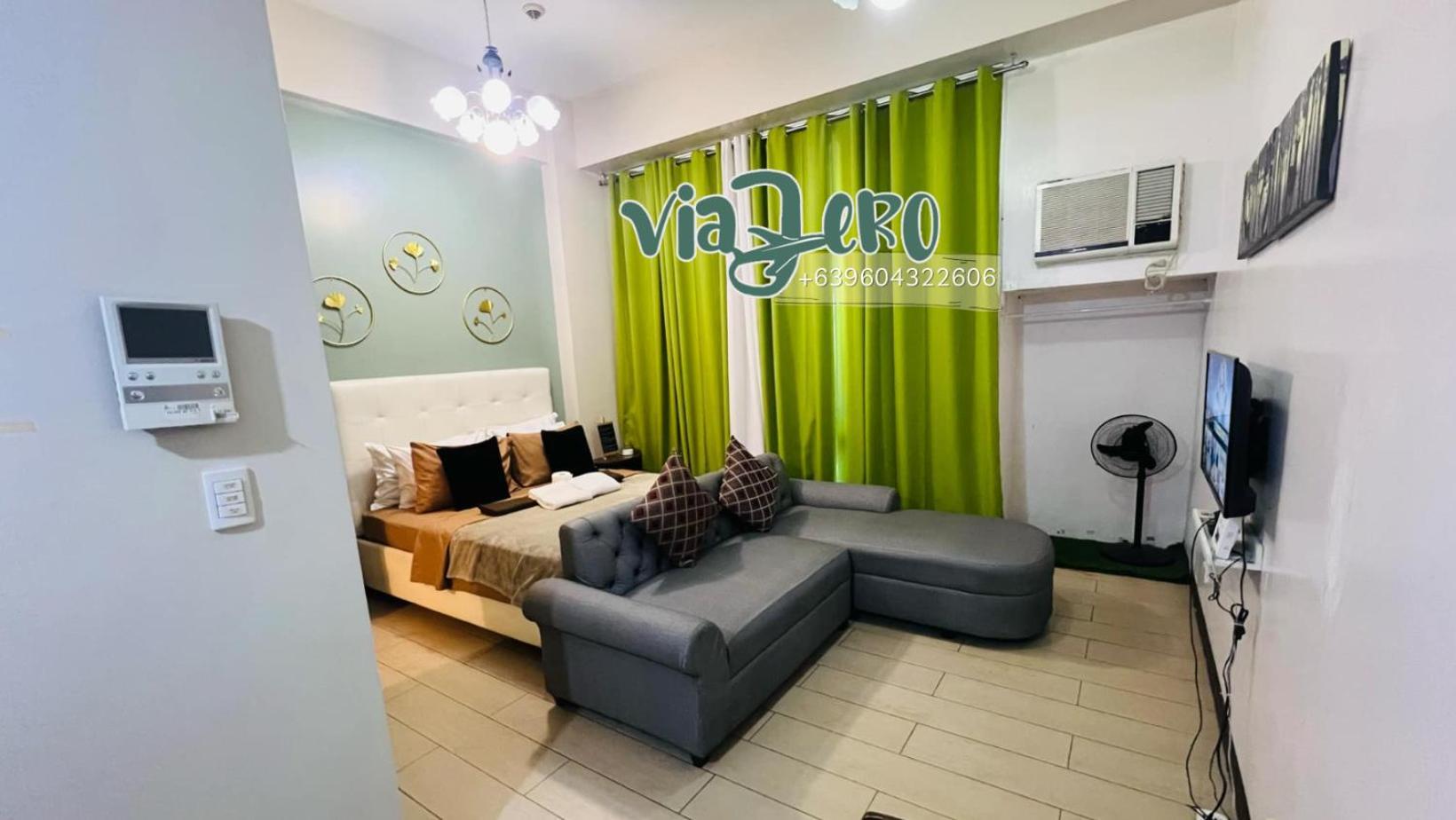 One Palm Tree Villas Condominium - Studio 2Nd Fl With Balcony - Across Terminal 3 Airport ปาไซ ภายนอก รูปภาพ